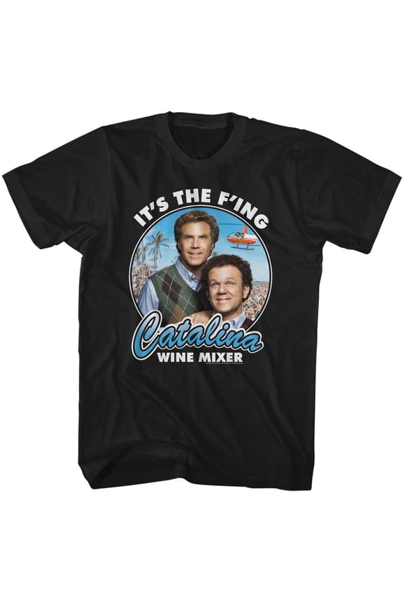Step Brothers F Ing Wine Mixer Black Adult T-Shirt 2Xlt