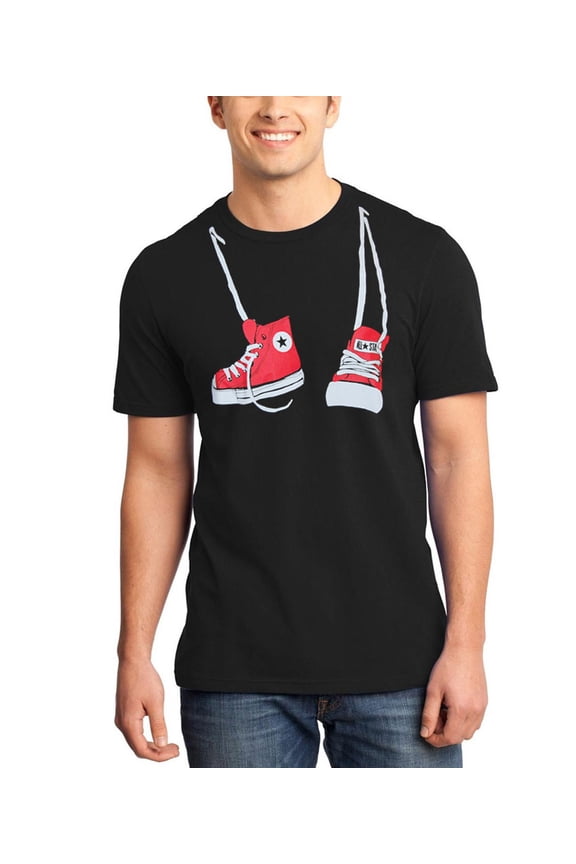 Hanging Sneakers Shoes T-Shirt