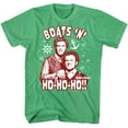 thumbnail image 1 of Step Brothers Boats N Ho-Ho-Ho Men's T Shirt (GreenHeather, Adult2XL), 1 of 2
