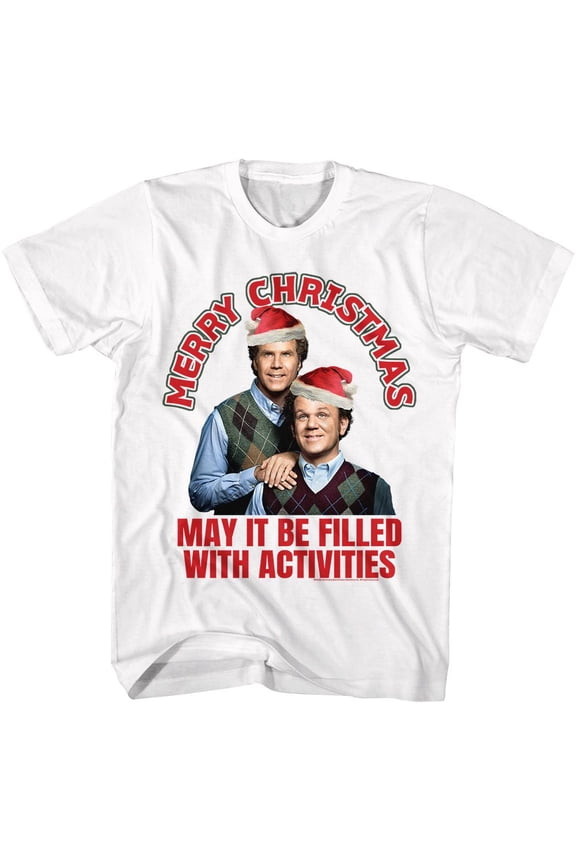 Step Brothers Merry Activities White T-Shirt