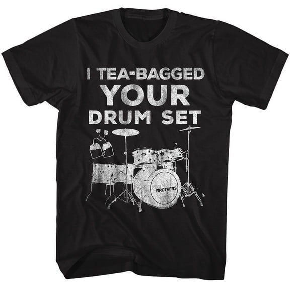 Step Brothers Your Drum Set Black T-Shirt