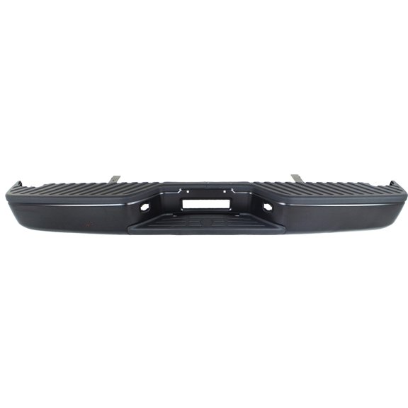 Step Bumper Compatible with NISSAN TITAN 2004-2015 ASSEMBLY Black Steel All Cab Types