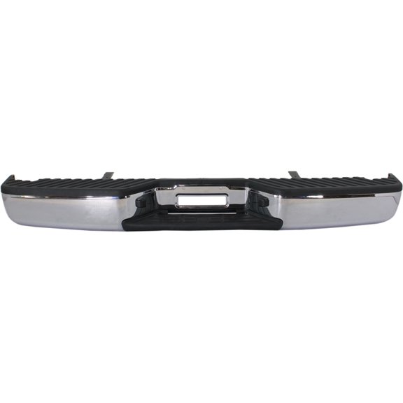 Step Bumper Compatible with NISSAN TITAN 2004-2015 ASSEMBLY Chrome Steel All Cab Types