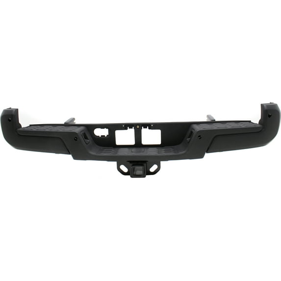 Step Bumper Compatible with Toyota Tacoma 2016-2018 Assembly Black with IPAS Holes and Towing Hitch
