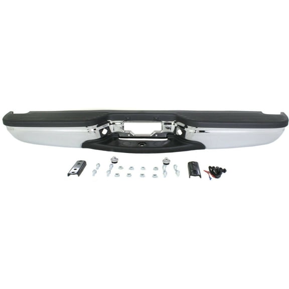 Step Bumper For Ford 2000-2005 Excursion Sport Utility Rear Chrome