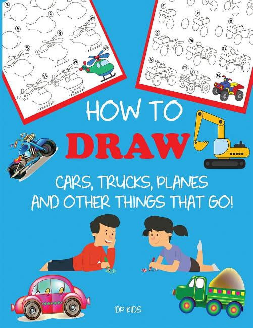 How To Draw A Truck, Step by Step, Drawing Guide, by Dawn - DragoArt