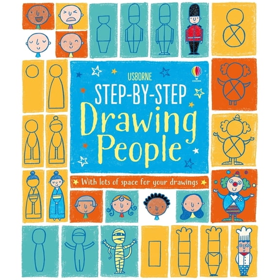 Step-By-Step Drawing Step-By-Step Drawing People, (Paperback)