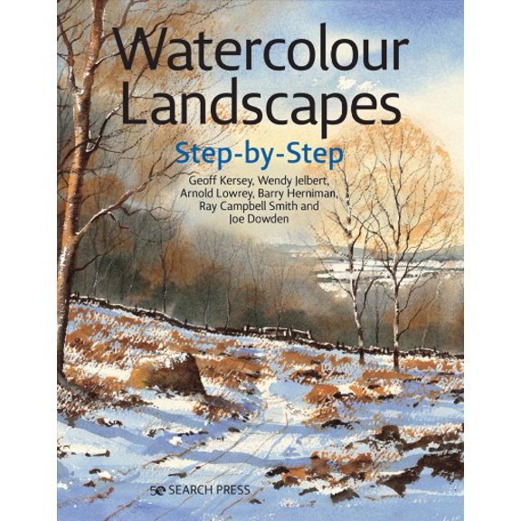 Pre-Owned Step-By-Step Leisure Arts Watercolour Landscapes Step-By-Step, (Paperback)