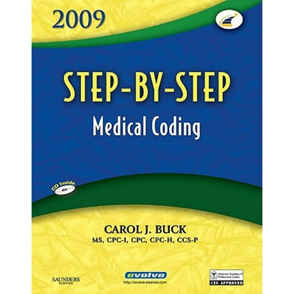 Step-By-Step Medical Coding (Paperback) by Carol J Buck