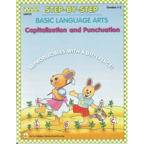 Step-By-Step Step-By-Step Basic Language Arts: Capitalization and Punctuation Grades 1-2, (Paperback)