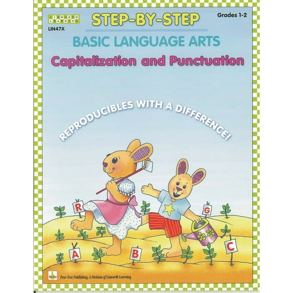 Step-By-Step Step-By-Step Basic Language Arts: Capitalization and Punctuation Grades 1-2, (Paperback)