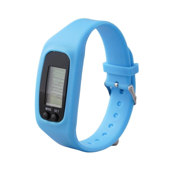 Step Counter Wristband, Pedometer Watch with LCD Display, Simple Operation Walking Fitness Wrist Band Digital Step Counter for Walking Running