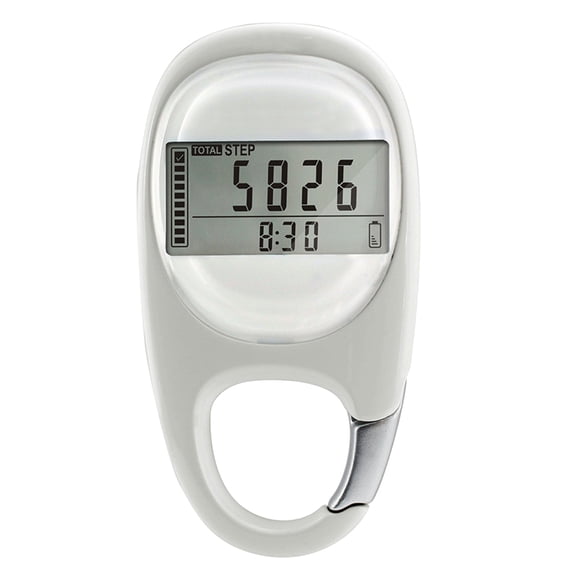 Step Counter with Clip Activity for Time 7-Day Memory Walking Distance Miles/for Exercise Fitness Activity Calorie Me