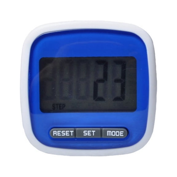 Step Counter with Clip Fitness Multi-Function Waterproof Digital Pedometer