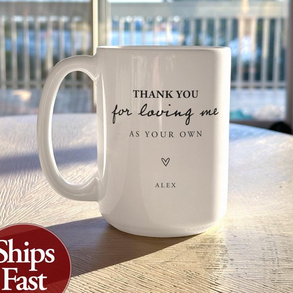 Step Dad Coffee Mug Gift For Step Dad Step Dad Gift Gift From Step Son Daughter Fathers Da