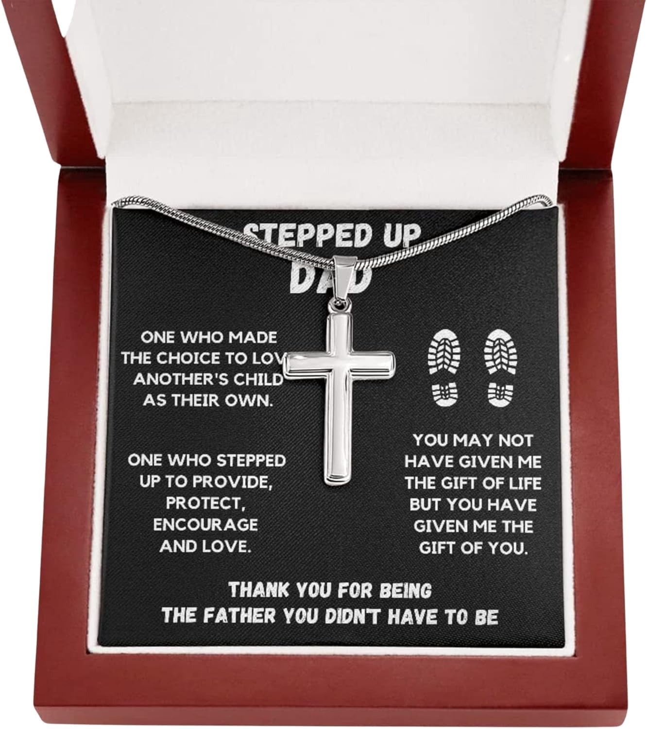 Bonus Dad Keychain Gift – Step Dad Gift From Daughter Or Son For Father’s Day, Birthday, Or Christmas - View #3