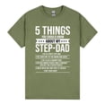 thumbnail image 1 of Step Dad Shirt, Fathers Day Gift, Step Dad Tshirt, Father Gift, Dad Tee, 1 of 4