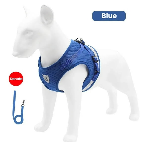 Step in Dog Harness and Leash Set,Reflective Adjustable Soft Mesh Breathable Pet Vest Dog Harnesses Set, No Chock No Pull Padded Puppy Harnesses for Small Dogs and Cats
