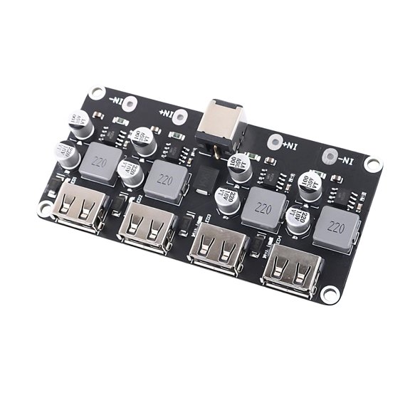 Step Down Board, 6-32V Input to 5V Fast Charging Module for USB Device Power Supply