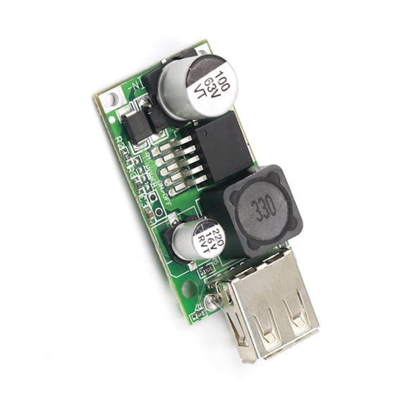Step Down Converter Electricity Regulator Power Supply Board 12V 24V 36V 48V to 5V USB Converter Module