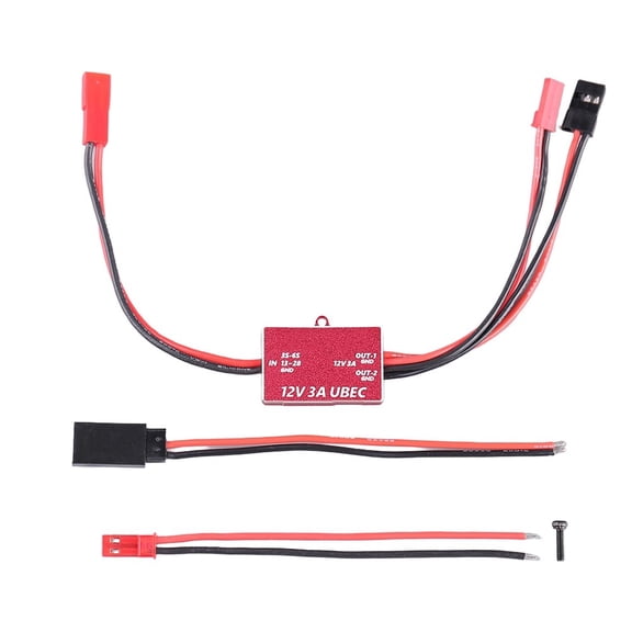 Step-Down Voltage Regulator Module 5V/12V 3A Output For FPV Models, High Efficiency Switching Power Supply For Multi-Rotor Drones Receivers And Gyroscopes(28v-13v Turn 12V)