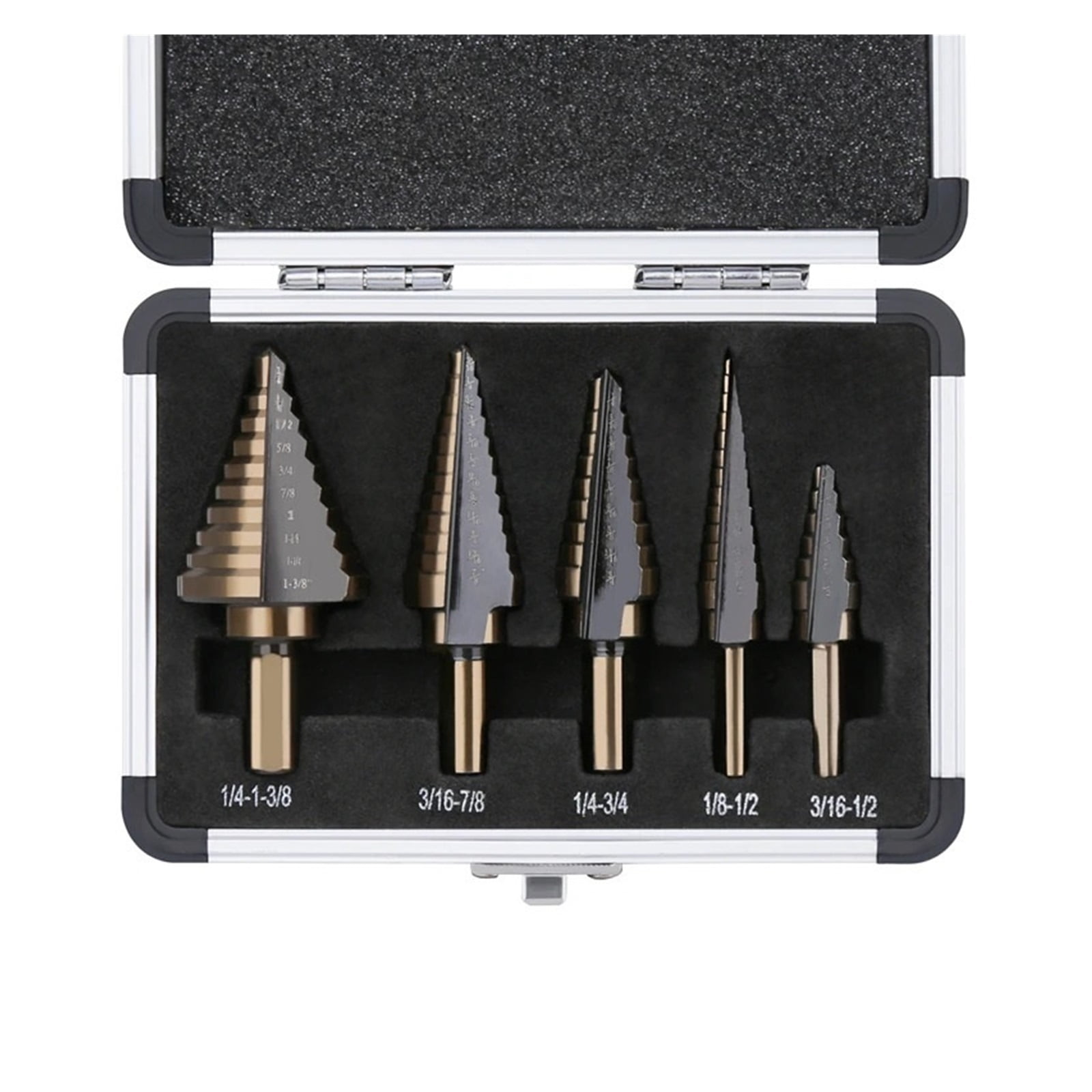 Step Drill Bit Centre Punch Positioner Straight Groove Cutter Metal ...
