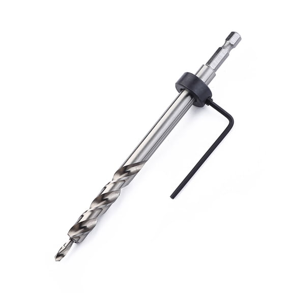 HighSpeed Steel Drill Bit for Wood and Masonry with Classic Design 1/4 Inch Fits Most Tools Easily