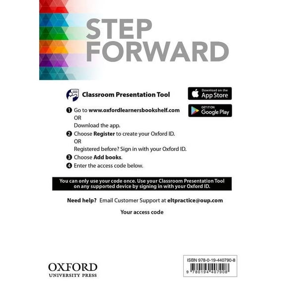 Step Forward 2e Levels 0 to 5 Classroom Presentation Tool Access Code Card (Other)