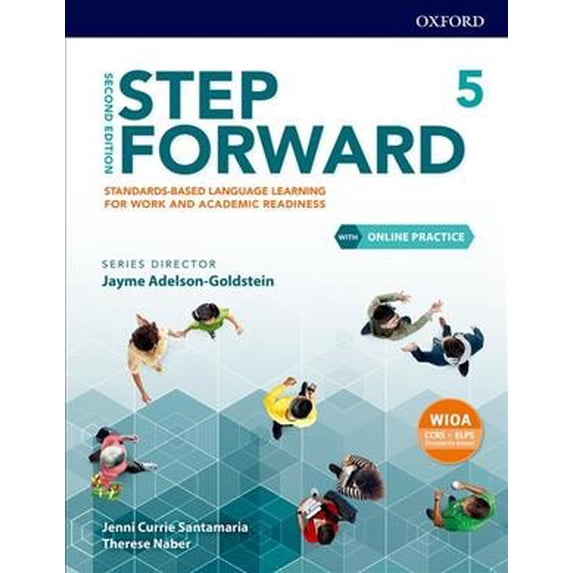 Pre-Owned Step Forward: Level 5: Student Book with Online Practice: Standards-based language learning for work and academic readiness Paperback