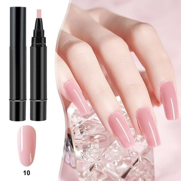 Step Gel Nail Polish Brush Pen, Nail Art Drawing Marker Pen, DIY Soak Off Nail Varnish Tool with Fine Tip Precision, Easy Application, Long-Lasting Wear, Portable and Safe formula