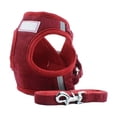 thumbnail image 1 of Step In No Pull Dog Harness with Leash Set Adjustable Reflective Soft Mesh Corduroy Vest for Small, 1 of 6