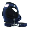 thumbnail image 1 of Step In No Pull Dog Harness with Leash Set Adjustable Reflective Soft Mesh Corduroy Vest for Small, 1 of 6