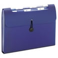 thumbnail image 1 of Step Index Organizer, 12-Pocket, Letter, Poly, Navy, 1 of 1