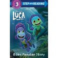 thumbnail image 1 of Pre-Owned A Sea Monster Story (Disney/Pixar Luca) (Library Binding) 0736490043 9780736490047, 1 of 1