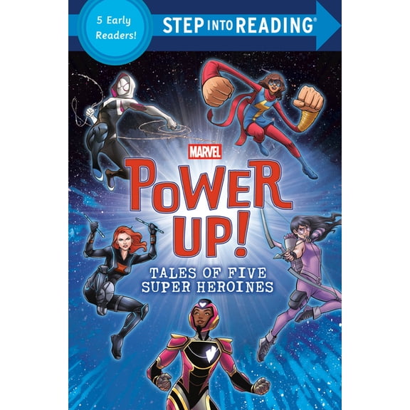 Step Into Reading Collection Power Up!: Tales of Five Super Heroines (Marvel), (Paperback)