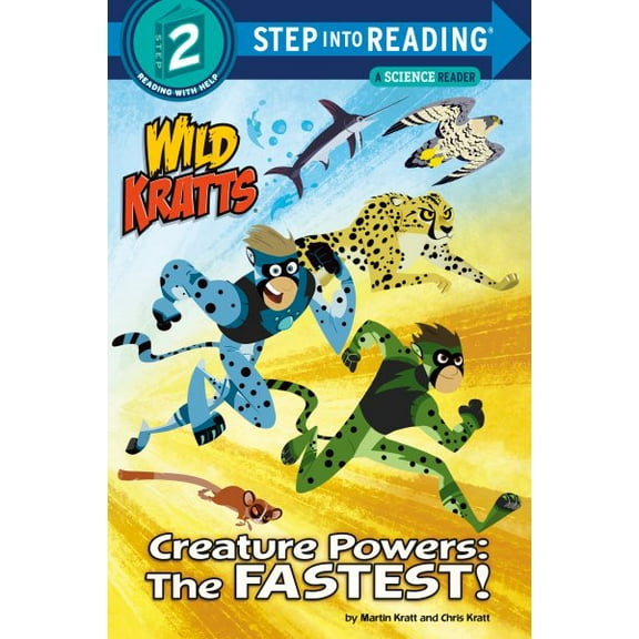 Pre-Owned Step Into Reading Creature Powers: The Fastest! (Wild Kratts), (Paperback)