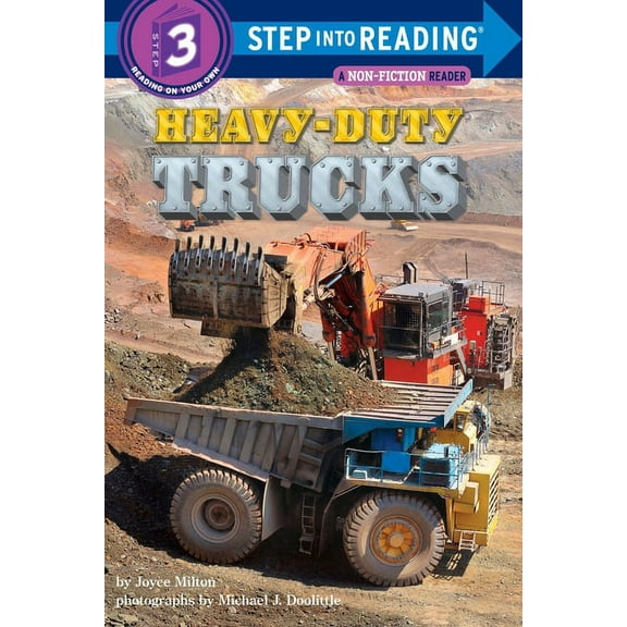 Step Into Reading Heavy-Duty Trucks, (Paperback)