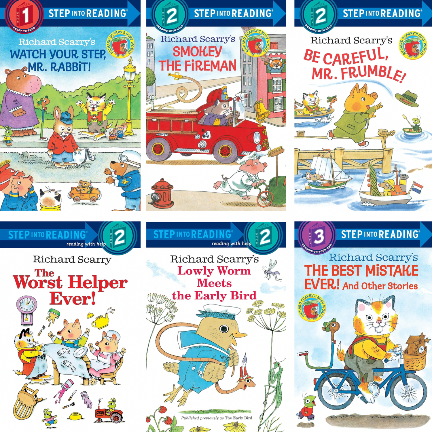 mimmy Step into Reading L1-3 Step Into Reading Level 1-3 : Richard Scarry 's Watch Your