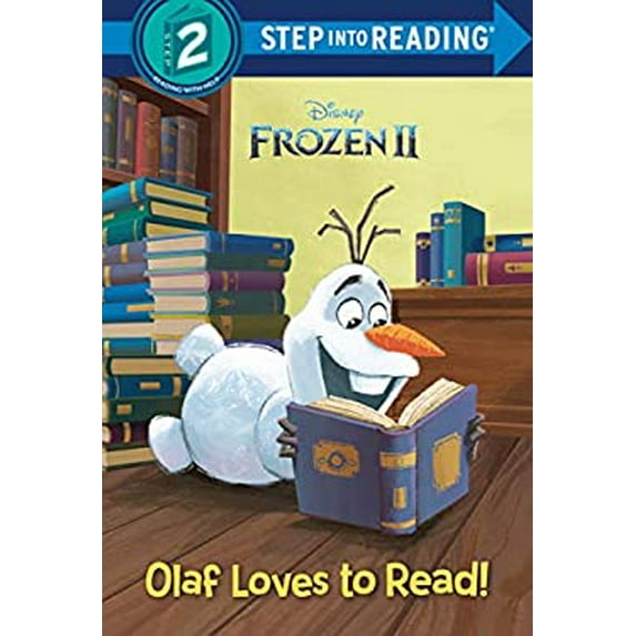 Pre-Owned Step into Reading: Olaf Loves to Read! (Disney Frozen 2) (Hardcover)
