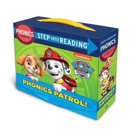 Step Into Reading: Paw Patrol Phonics Box Set (Paw Patrol) : 12 Step Into Reading Books (Paperback)