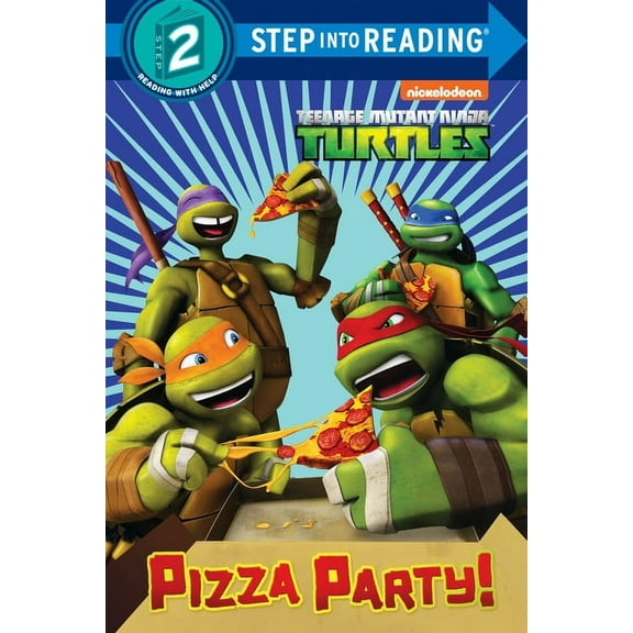 Step Into Reading Pizza Party! (Teenage Mutant Ninja Turtles), (Paperback)