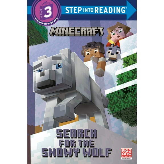 Step Into Reading Search for the Snowy Wolf (Minecraft), (Paperback)