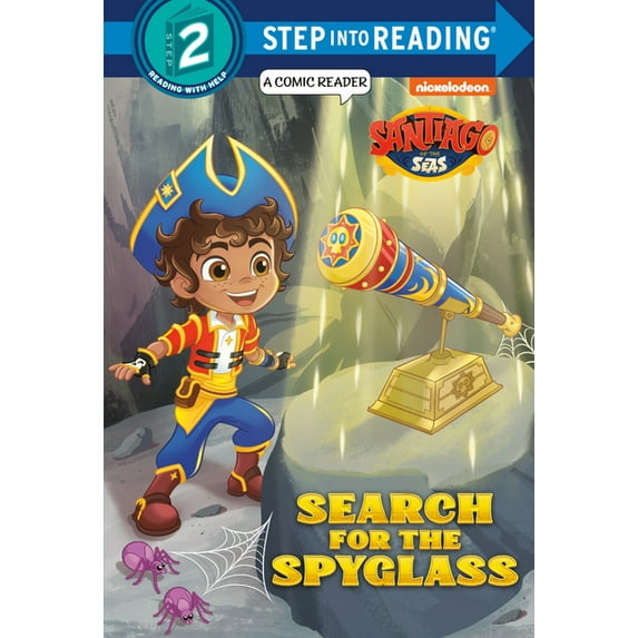 Step Into Reading Search for the Spyglass! (Santiago of the Seas), (Hardcover)