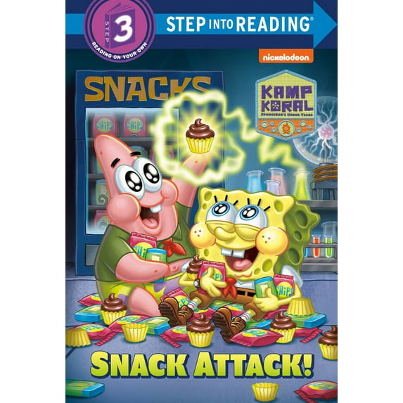 Step Into Reading Snack Attack! (Kamp Koral: Spongebob's Under Years), (Hardcover)