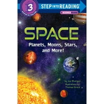 Step Into Reading Space: Planets, Moons, Stars, and More!, (Paperback)