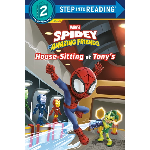 Step Into Reading Spidey and His Amazing Friends: House-Sitting at Tony's (Marvel), (Paperback)