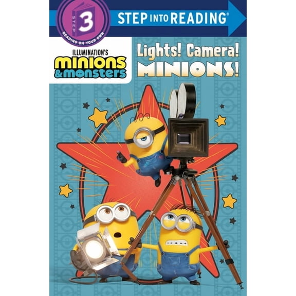 Step Into Reading, Step 3 Illumination's Minions & Monsters: Lights! Camera! Minions!, (Hardcover)
