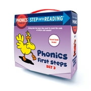 Step Into Reading Boxed Set Step Into Reading Set 3 Phonics First Steps Box Set Includes 8 Easy-To-Decode Books and Parent Guide, Paperback