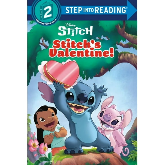 Step into Reading: Stitch's Valentine! (Disney Stitch) (Hardcover)