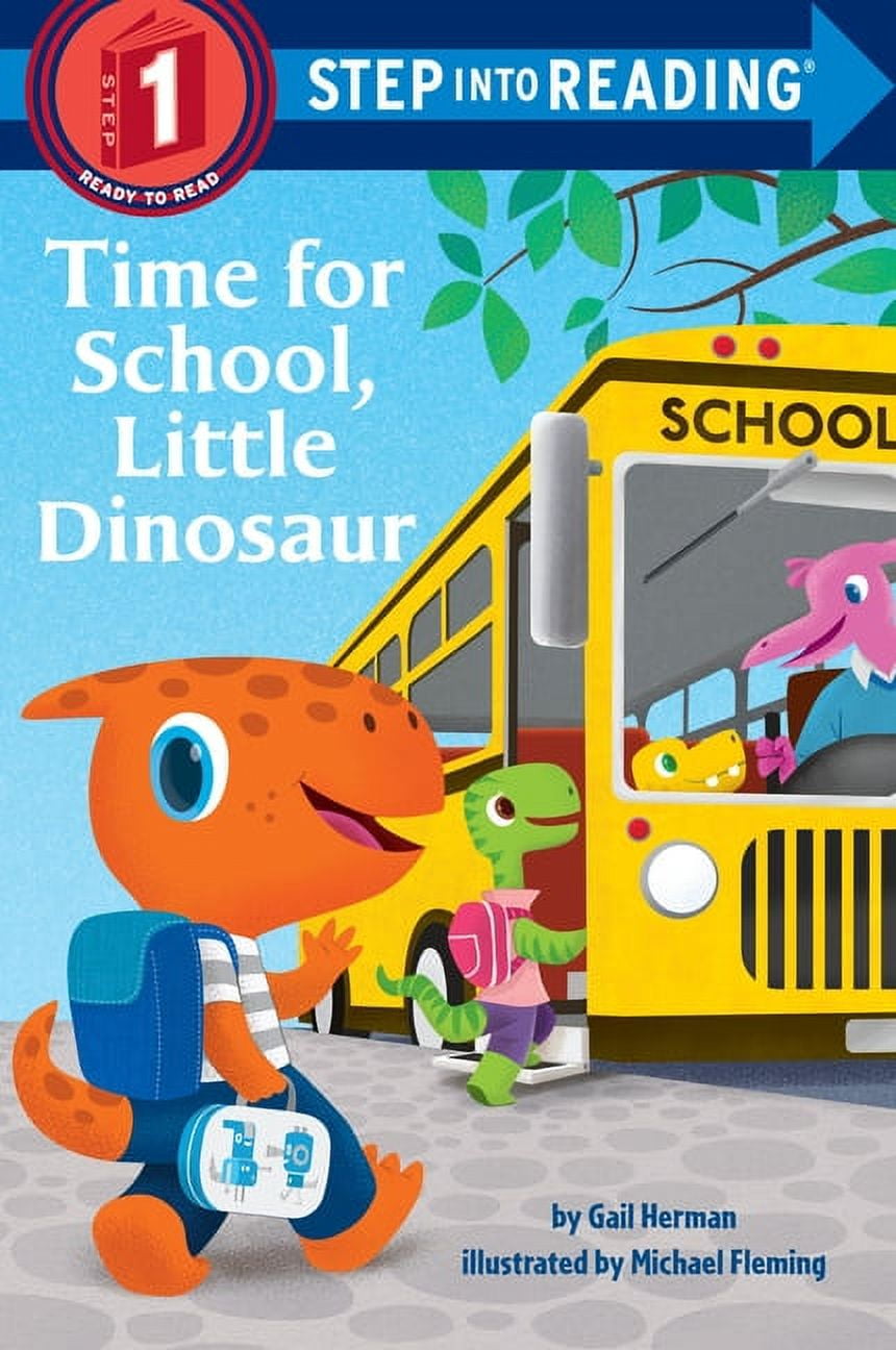 Step Into Reading: Time for School, Little Dinosaur (Paperback) 